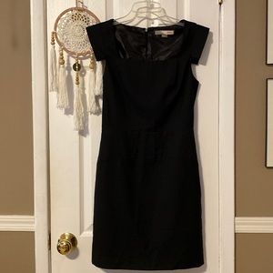 Forever 21 black cap sleeve dress